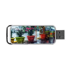 Rainy Day Portable Usb Flash (two Sides) by okhismakingart