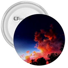 Deep Blue Sunset 3  Buttons by okhismakingart