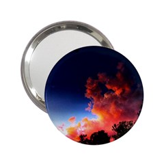 Deep Blue Sunset 2 25  Handbag Mirrors by okhismakingart