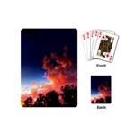 Deep Blue Sunset Playing Cards (Mini) Back