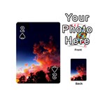 Deep Blue Sunset Playing Cards 54 (Mini) Front - Spade2