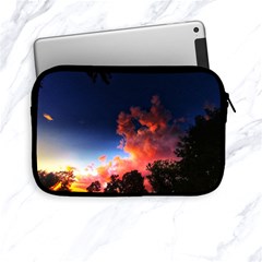 Deep Blue Sunset Apple Ipad Mini Zipper Cases by okhismakingart