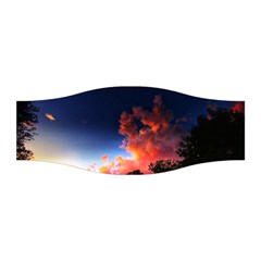 Deep Blue Sunset Stretchable Headband by okhismakingart