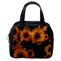 Yellow Flowers Classic Handbag (one Side) by okhismakingart