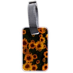 Yellow Flowers Luggage Tags (two Sides) by okhismakingart