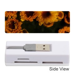 Yellow Flowers Memory Card Reader (stick) by okhismakingart