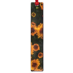 Yellow Flowers Large Book Marks by okhismakingart