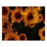 Yellow Flowers Double Sided Flano Blanket (Large)  80 x60  Blanket Front