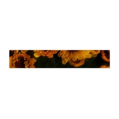 Yellow Flowers Flano Scarf (mini) by okhismakingart