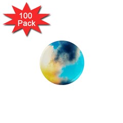 Pale Clouds 1  Mini Magnets (100 Pack)  by okhismakingart