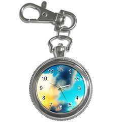 Pale Clouds Key Chain Watches by okhismakingart