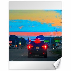 Neon Drive Canvas 18  X 24  by okhismakingart