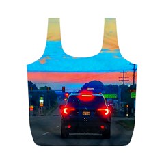 Neon Drive Full Print Recycle Bag (m) by okhismakingart