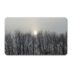 Foggy Forest Magnet (rectangular) by okhismakingart