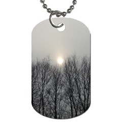 Foggy Forest Dog Tag (one Side) by okhismakingart