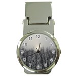 Foggy Forest Money Clip Watches Front