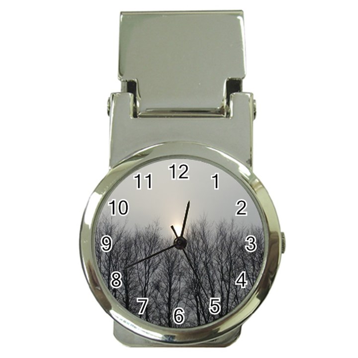 Foggy Forest Money Clip Watches