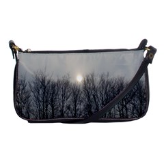 Foggy Forest Shoulder Clutch Bag by okhismakingart