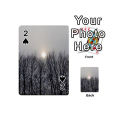 Foggy Forest Playing Cards 54 (mini) by okhismakingart