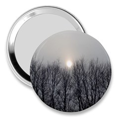 Foggy Forest 3  Handbag Mirrors by okhismakingart