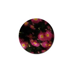 Purple Flowers With Yellow Centers Golf Ball Marker (10 Pack) by okhismakingart