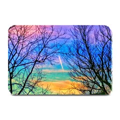 Pastel Plane Take-off Plate Mats by okhismakingart