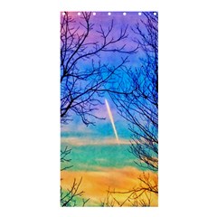 Pastel Plane Take-off Shower Curtain 36  X 72  (stall)  by okhismakingart