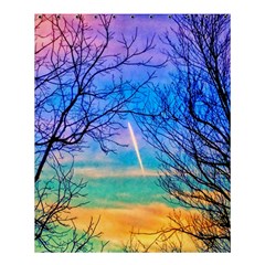 Pastel Plane Take-off Shower Curtain 60  X 72  (medium)  by okhismakingart