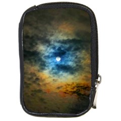 Rainbow Sun Compact Camera Leather Case by okhismakingart