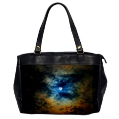 Rainbow Sun Oversize Office Handbag by okhismakingart