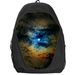 Rainbow Sun Backpack Bag by okhismakingart