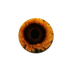 Single Sunflower Golf Ball Marker by okhismakingart