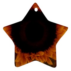 Single Sunflower Ornament (star) by okhismakingart