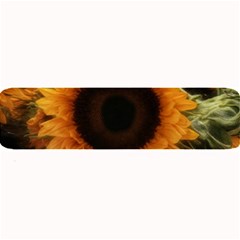 Single Sunflower Large Bar Mats by okhismakingart