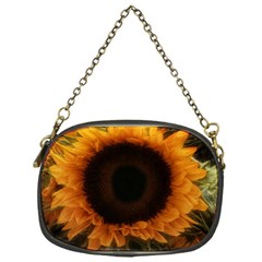 Single Sunflower Chain Purse (one Side) by okhismakingart