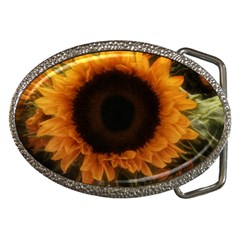 Single Sunflower Belt Buckles by okhismakingart