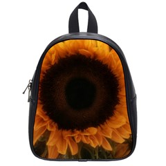 Single Sunflower School Bag (small) by okhismakingart