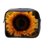 Single Sunflower Mini Toiletries Bag (Two Sides) Front