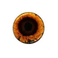 Single Sunflower Hat Clip Ball Marker by okhismakingart