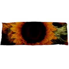 Single Sunflower Body Pillow Case Dakimakura (two Sides) by okhismakingart