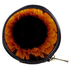 Single Sunflower Mini Makeup Bag by okhismakingart