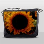 Single Sunflower Messenger Bag Front