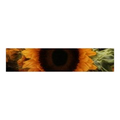 Single Sunflower Velvet Scrunchie by okhismakingart