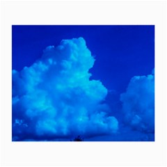 Deep Blue Clouds Small Glasses Cloth (2-side) by okhismakingart