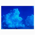 Deep Blue Clouds Large Glasses Cloth (2-Side) Front