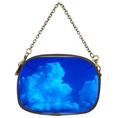 Deep Blue Clouds Chain Purse (one Side) by okhismakingart