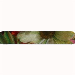 Grainy Green Flowers Small Bar Mats