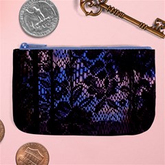 Sky And Curtains Large Coin Purse by okhismakingart