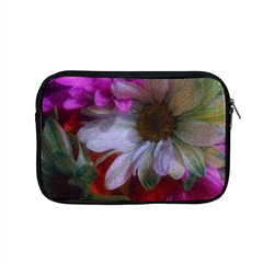 Grainy Green Flower (with Blue Tint) Apple Macbook Pro 15  Zipper Case