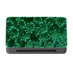 Green Queen Anne s Lace (Up Close) Memory Card Reader with CF Front